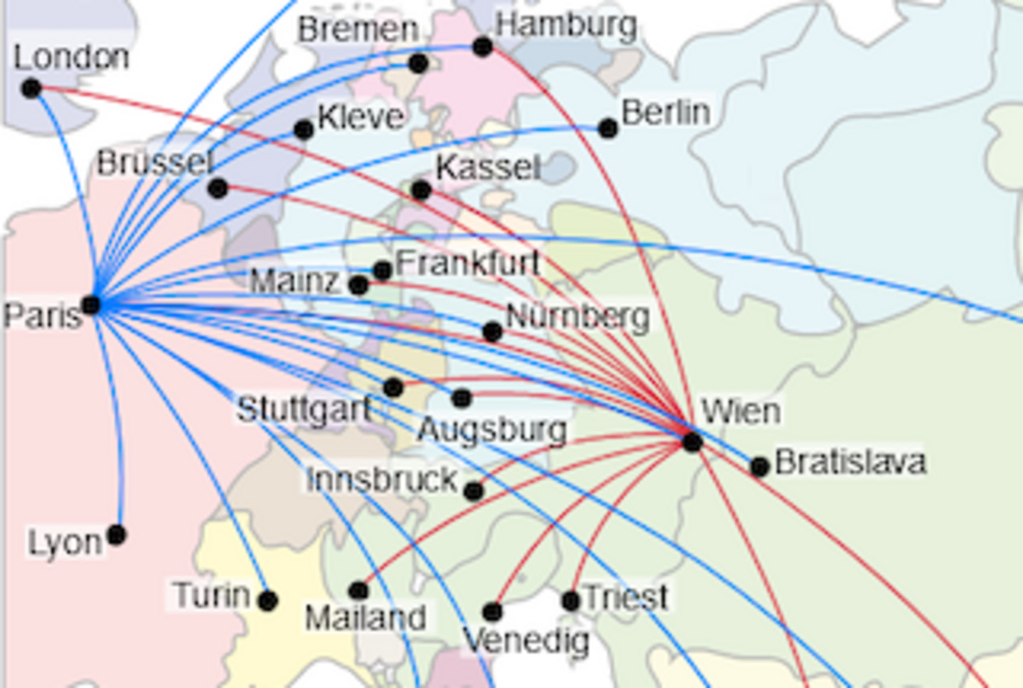 Forschungsdaten und Visualisierung: Beispiel "Le Constitutionnel"